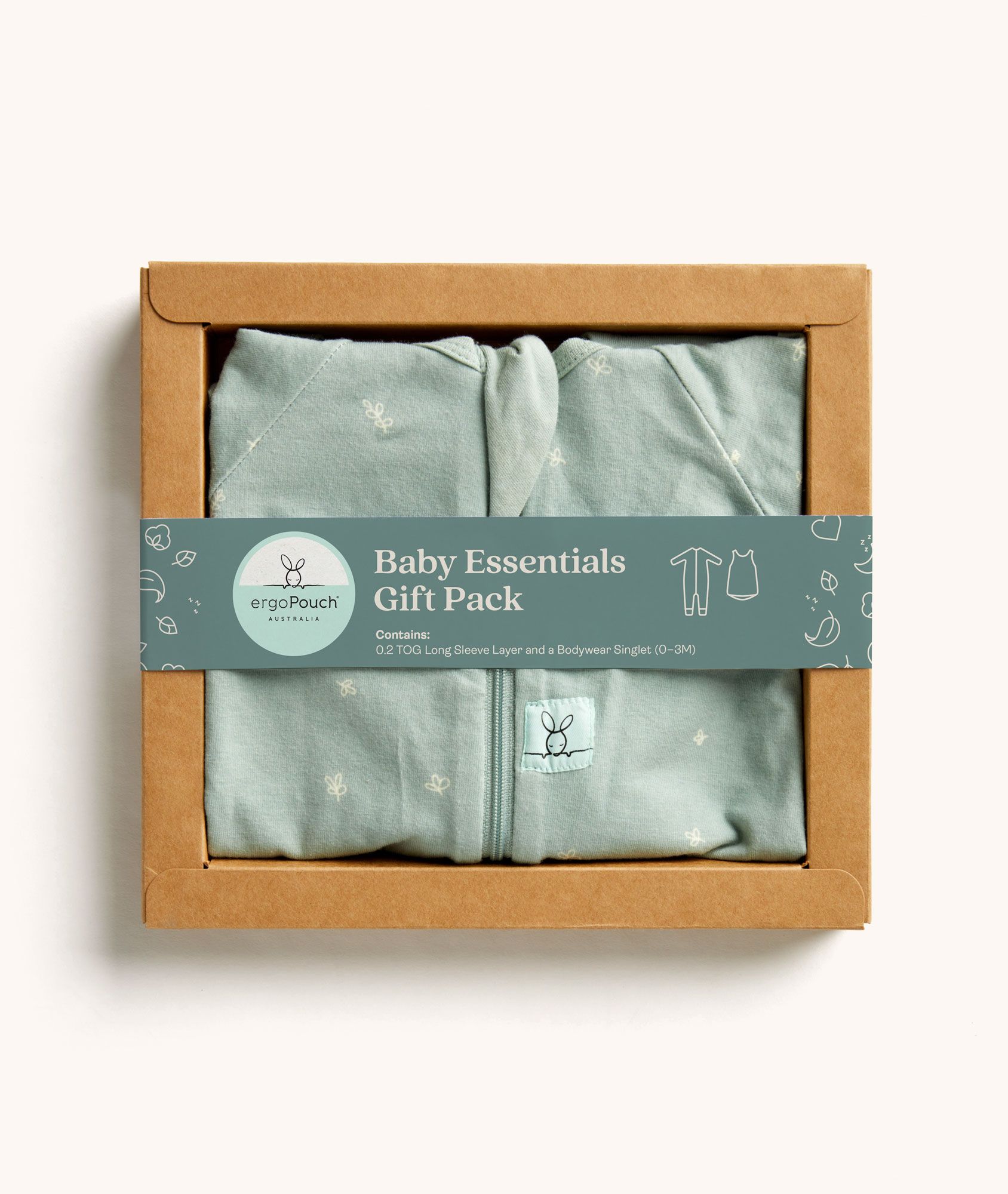 Baby Essentials Gift Pack Sage