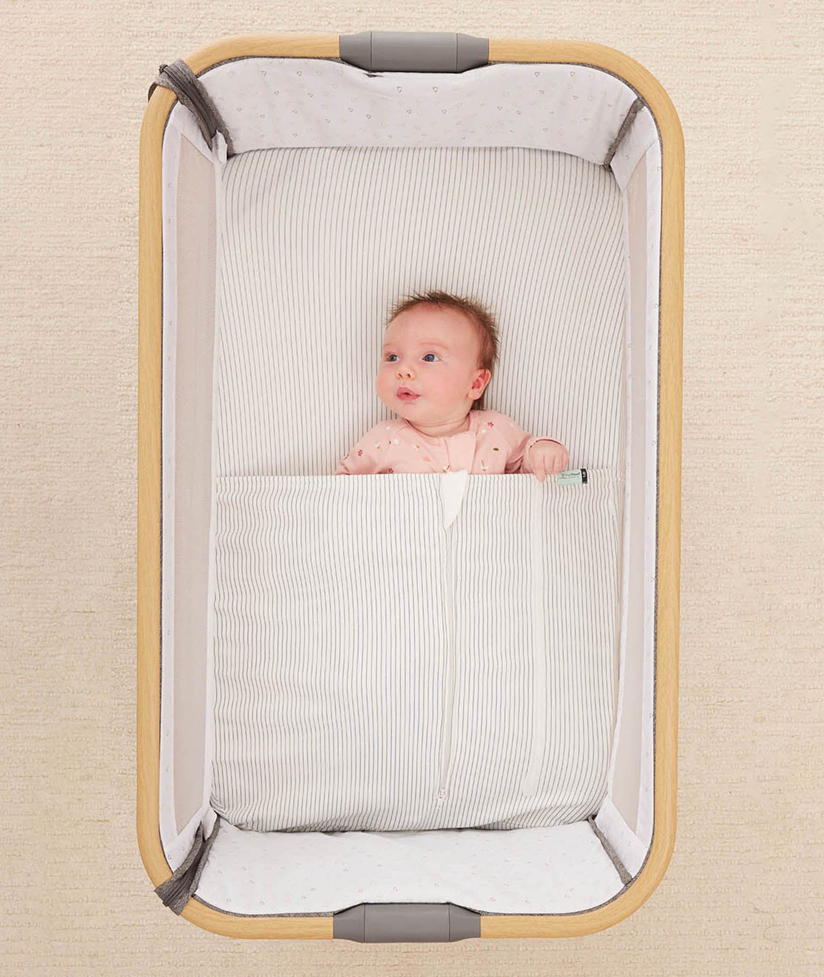 Baby Tuck Sheet Midnight Stripe
